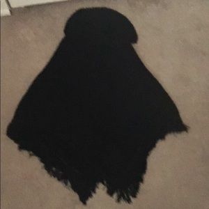 Black poncho